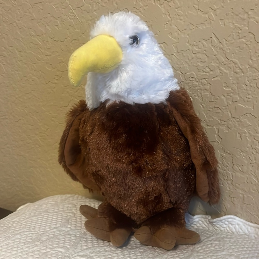 Eagle plushie